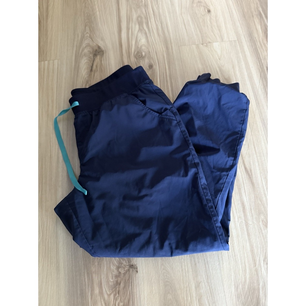 Figs Scrub‎ Pants Women's Large Blue Jogger Technical Collection